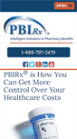 Mobile Screenshot of pbirx.com